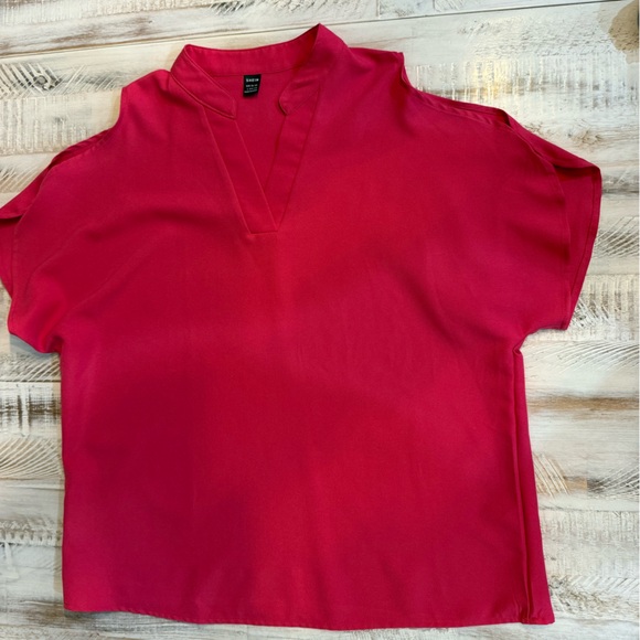 SHEIN Tops - SHEIN Women's Bold Hot Pink Blouse